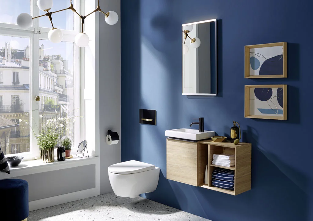 Sanitär - Badserie iCon mit weiß matter Oberfläche &middot; Reichel & Steinmetz GmbH